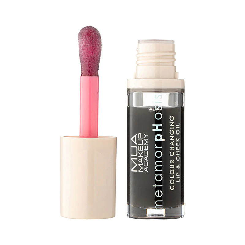 MUA METAMORPHOSIS COLOUR CHANGING LIP & CHEEK OIL - BUBBLE-HUN