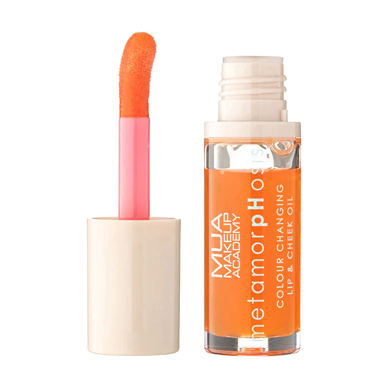 MUA MÉTAMORPHOSIS HUILE POUR LÈVRES ET JOUES CHANGEANTE DE COULEUR – OH PEACHY MUA MÉTAMORPHOSIS HUILE POUR LÈVRES ET JOUES CHANGEANTE DE COULEUR - OH PEACHY